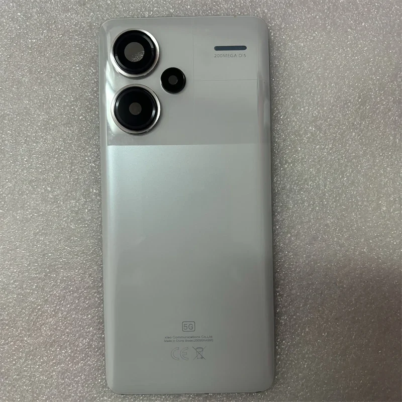 Xiaomi Redmi Note 13 Pro Plus 5G Back Cover White/Black 6 Xiaomi Redmi Note 13 Pro Plus 5G Back Cover White/Black - Image 6