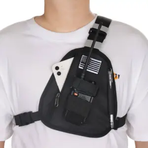 BAOFENG Tactical Nylon Chest Harness for Walkie-Talkies 16 S670202f4875848a08fd2c9ce79c7e7c1e