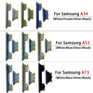 Samsung A13/A14/A23/A54 10-Pack Side Buttons 10 S670afb640ddc4af698b0b72c0ae7080dt 1