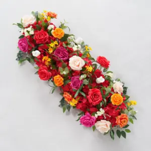 Artificial Rose Floral Row for Decor 17 S671356e70bd5489cb193ae20446fde4ar