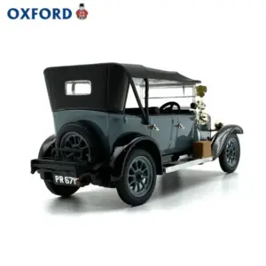 Vintage Blue Austin Car Model 1:43 Scale 9 S67183f1ac6bb49ddb5a55560e043ea30f