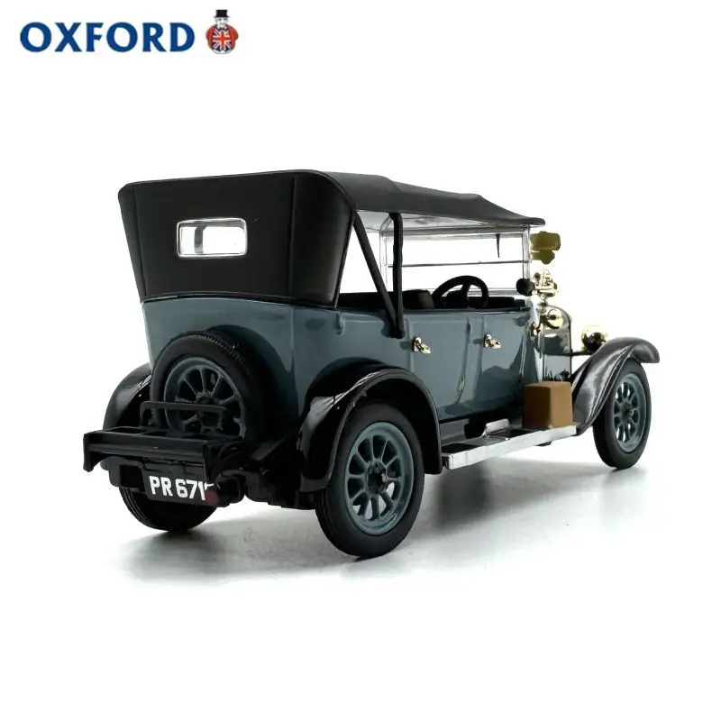 Vintage Blue Austin Car Model 1:43 Scale 4 Vintage Blue Austin Car Model 1:43 Scale - Image 4