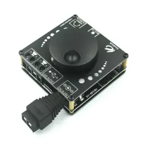 Black Bluetooth Stereo Power Amplifier Module 20W 6 S672560bcc0704f33b376b8658dde42d82