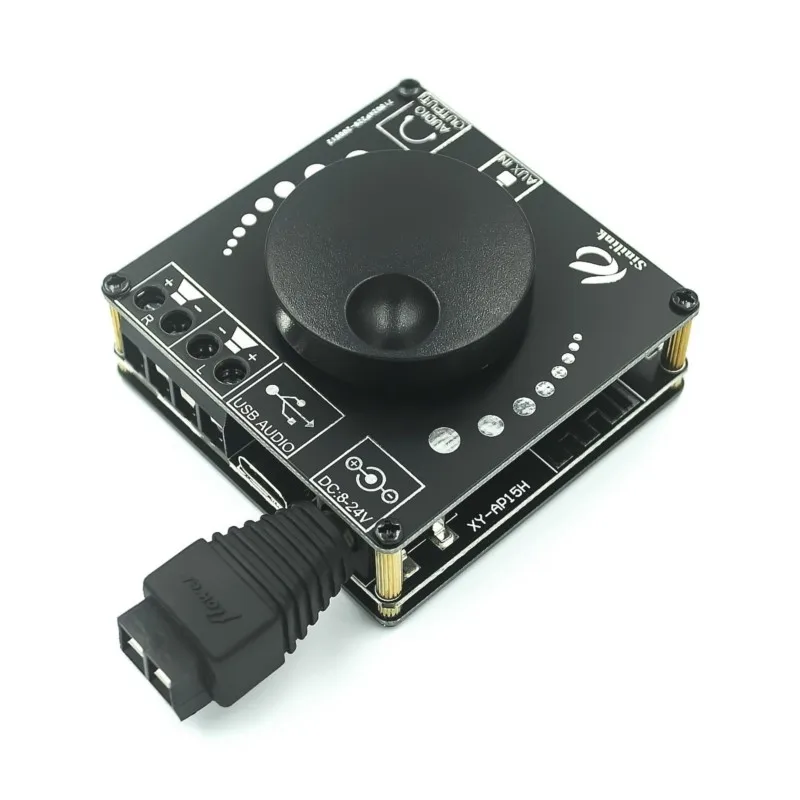 Black Bluetooth Stereo Power Amplifier Module 20W 3 Black Bluetooth Stereo Power Amplifier Module 20W - Image 3