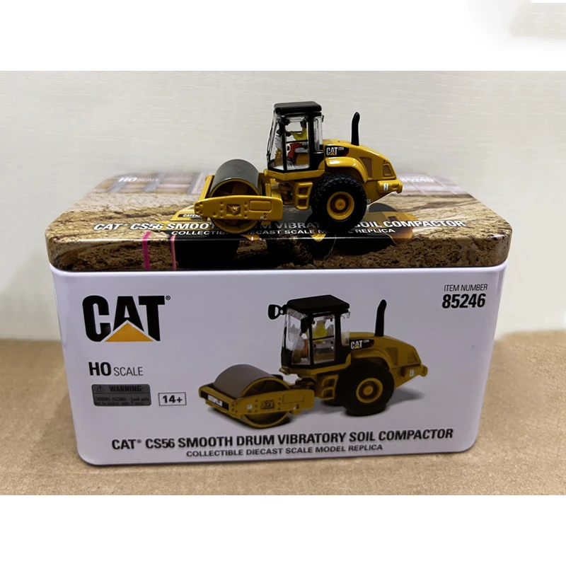 Precise 1:87 CAT CS56 Diecast Construction Model 5 Precise 1:87 CAT CS56 Diecast Construction Model - Image 5