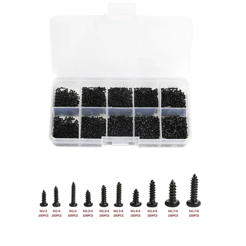 Set of Over 1000 Self-Tapping Screws for Electronics 2 Set of Over 1000 Self-Tapping Screws for Electronics - Image 2