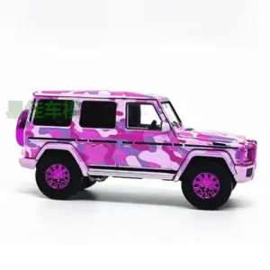 Pink Camouflage G63 Diecast Model - 1/64 Scale 9 S673acc2187b24d1c877c7b6a962ffd6bJ