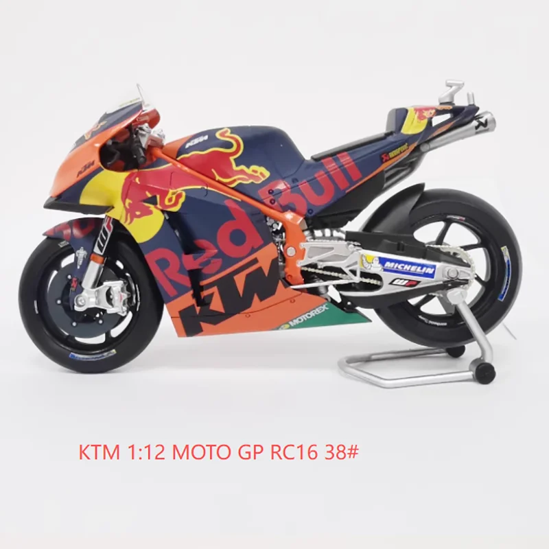 KTM RC16 1/12 Diecast Motorcycle Model 3 KTM RC16 1/12 Diecast Motorcycle Model - Image 3
