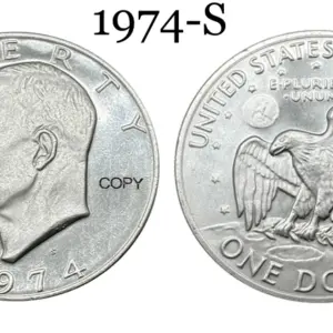 Eisenhower Dollar Replica Coin for Collectors 15 S676416cb184143d492d1c6b23e67a43cR