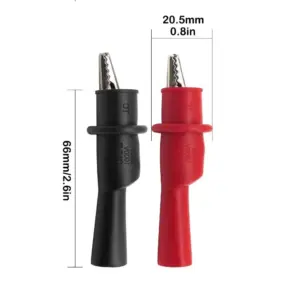 Durable Crocodile Test Clip Clamps for Multimeters 10 S676d629e773b4b26b00cf91132cba4cah