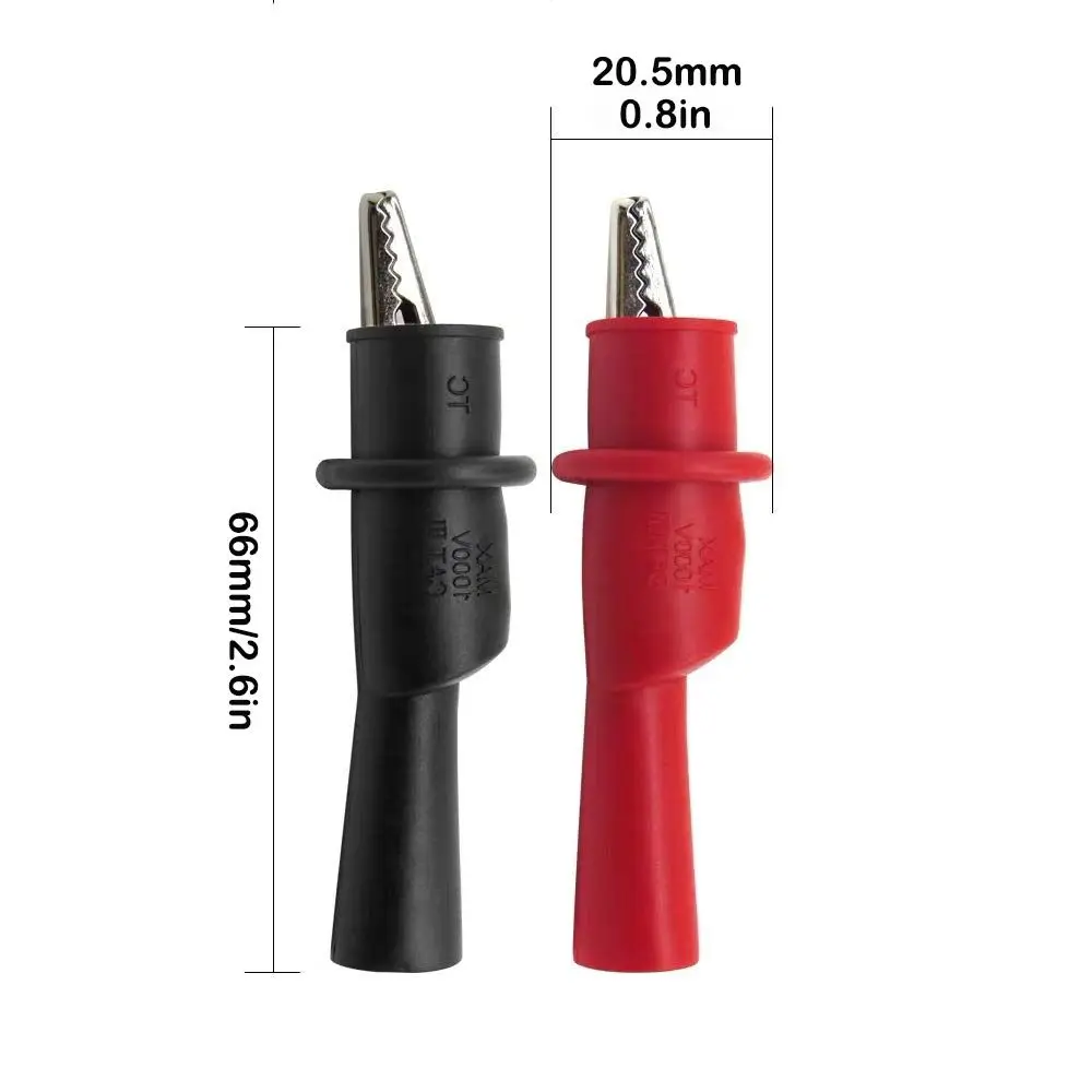 Durable Crocodile Test Clip Clamps for Multimeters 4 Durable Crocodile Test Clip Clamps for Multimeters - Image 4