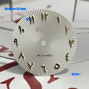 NH35/36 Steel Watch Dial with Radial Pattern 16 S677f8a4588ee46a7ab1e26b467beba71d