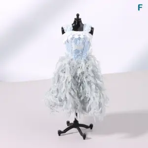 Elegant 1/6 Scale Doll Evening Gown in Multiple Colors 18 S67825e60aa0245c0bd3946254d17c2c3Y