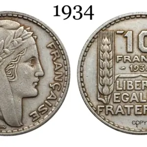 France 10 Francs Replica Coin 1930-1934 17 S6793267350aa484eaa402ddacb7c85af3
