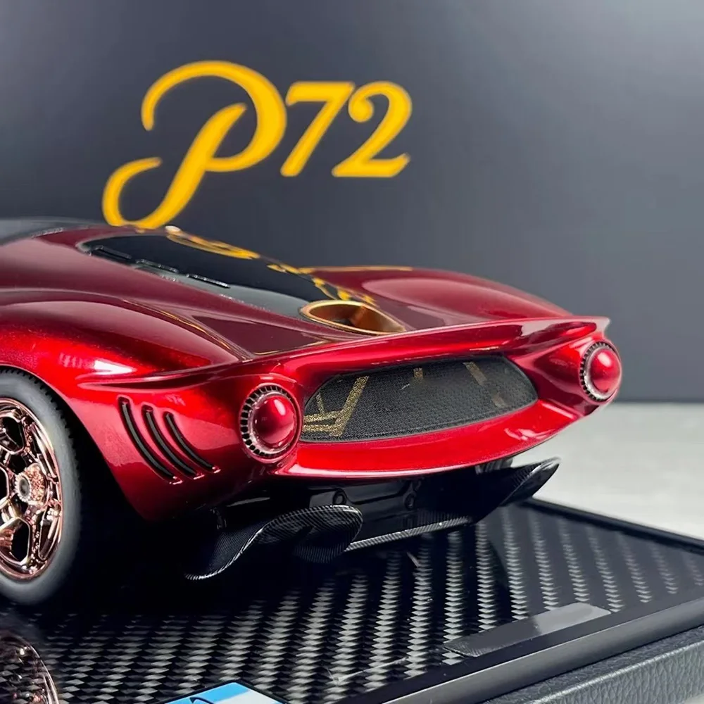 Red Limited Edition P72 Car Model 1:18 Scale 4 Red Limited Edition P72 Car Model 1:18 Scale - Image 4