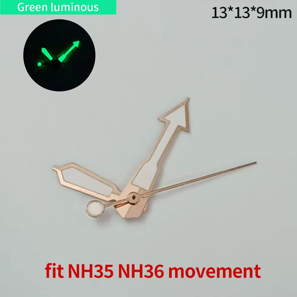 28.5mm Green Luminous Watch Dial for NH36 6 28.5mm Green Luminous Watch Dial for NH36 - Image 6