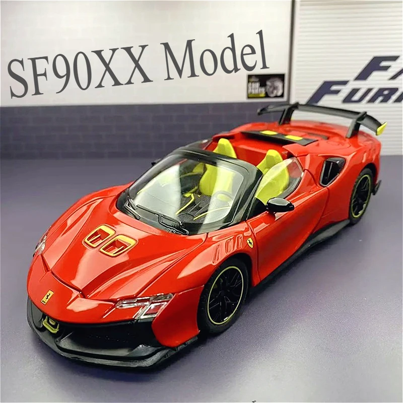 Ferrari SF90XX 1:24 Scale Model Car 1 Ferrari SF90XX 1:24 Scale Model Car