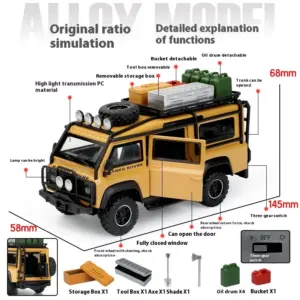 Land Rover Defender Van 1:32 Diecast Model 11 S67b000a3463c46009a2ff876a880dcd4V