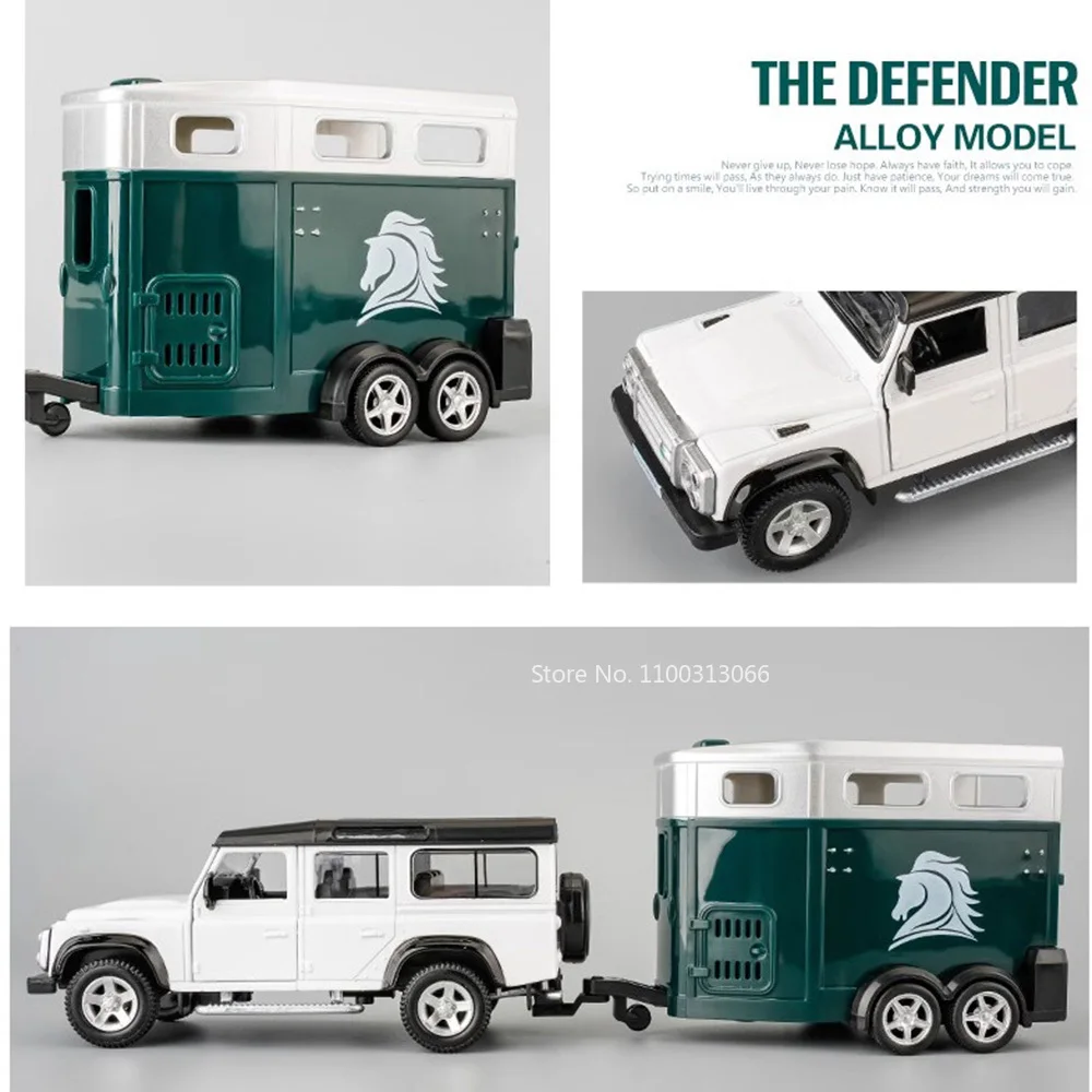 1/36 Scale Diecast SUV Model with Opening Doors 5 1/36 Scale Diecast SUV Model with Opening Doors - Image 5