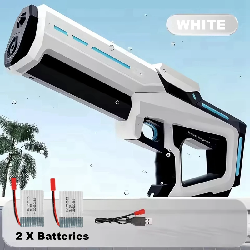 Futuristic Electric Water Gun with LED Lights 7 Futuristic Electric Water Gun with LED Lights - Image 7