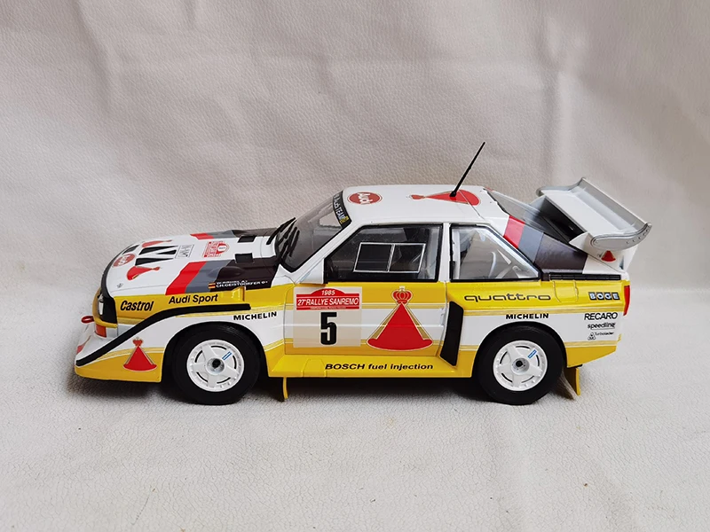 1:18 Scale Audi Quattro Rally Car Model 2 1:18 Scale Audi Quattro Rally Car Model - Image 2