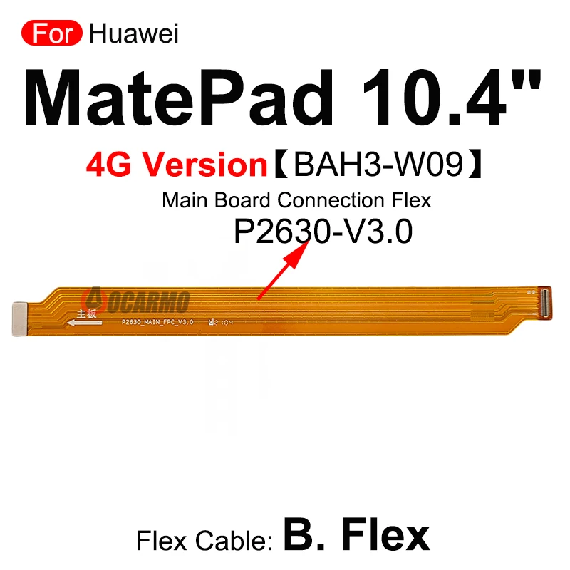 Flex Cable for Huawei MatePad 10.4 4G/5G Models 10 Flex Cable for Huawei MatePad 10.4 4G/5G Models - Image 10