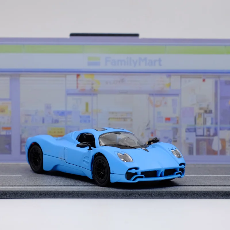 Vibrant Turquoise Pagani Utopia Diecast Model 10 Vibrant Turquoise Pagani Utopia Diecast Model - Image 10