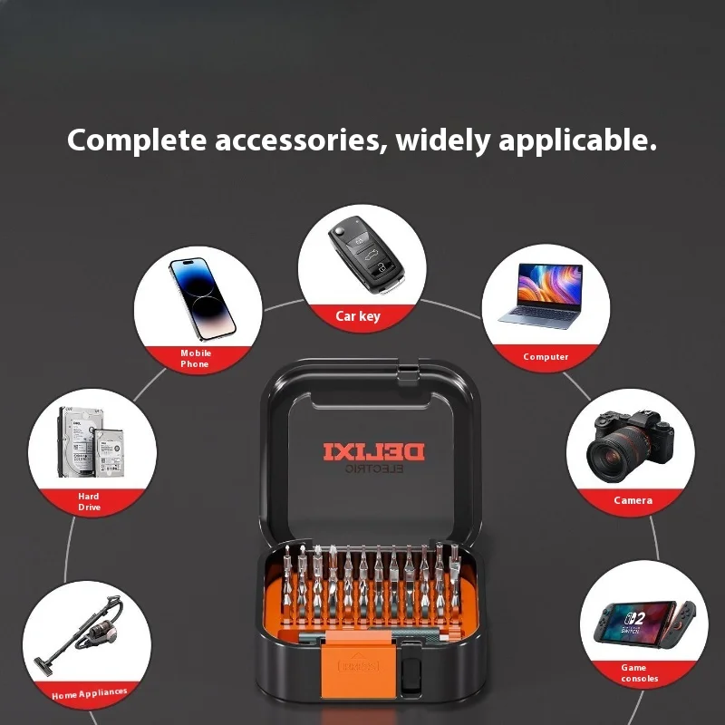 Xiaomi DELIXI 48-in-1 Precision Screwdriver Set 5 Xiaomi DELIXI 48-in-1 Precision Screwdriver Set - Image 5