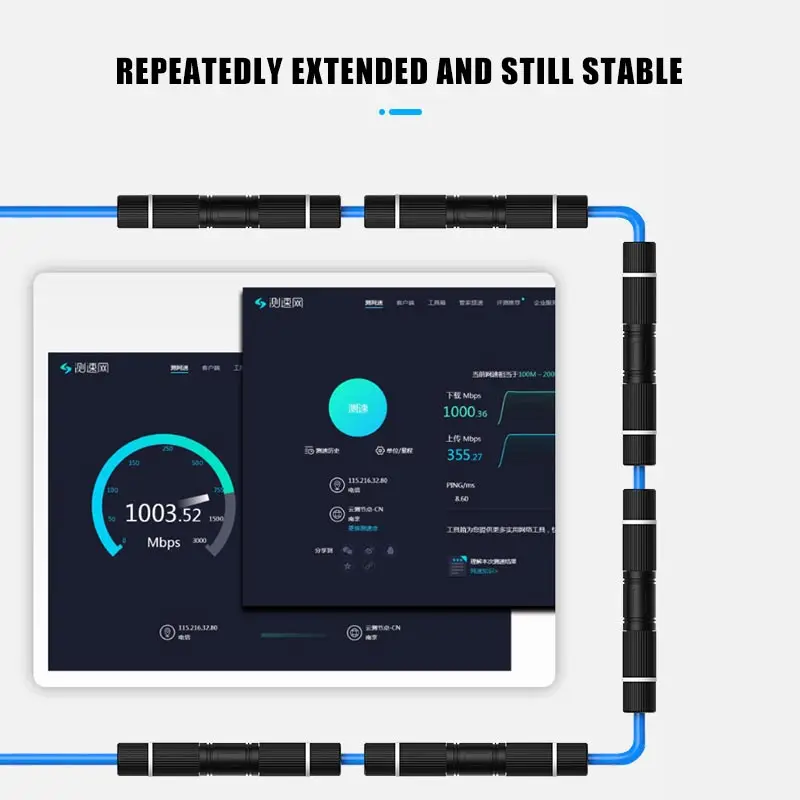 IP68 Outdoor Waterproof RJ45 Network Connector 5 IP68 Outdoor Waterproof RJ45 Network Connector - Image 5