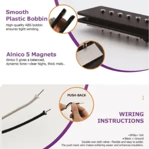 Vintage Ivory Jazzmaster Pickup for Guitar 13 S67f34c8a44ed4ac98073c253df2f739fr