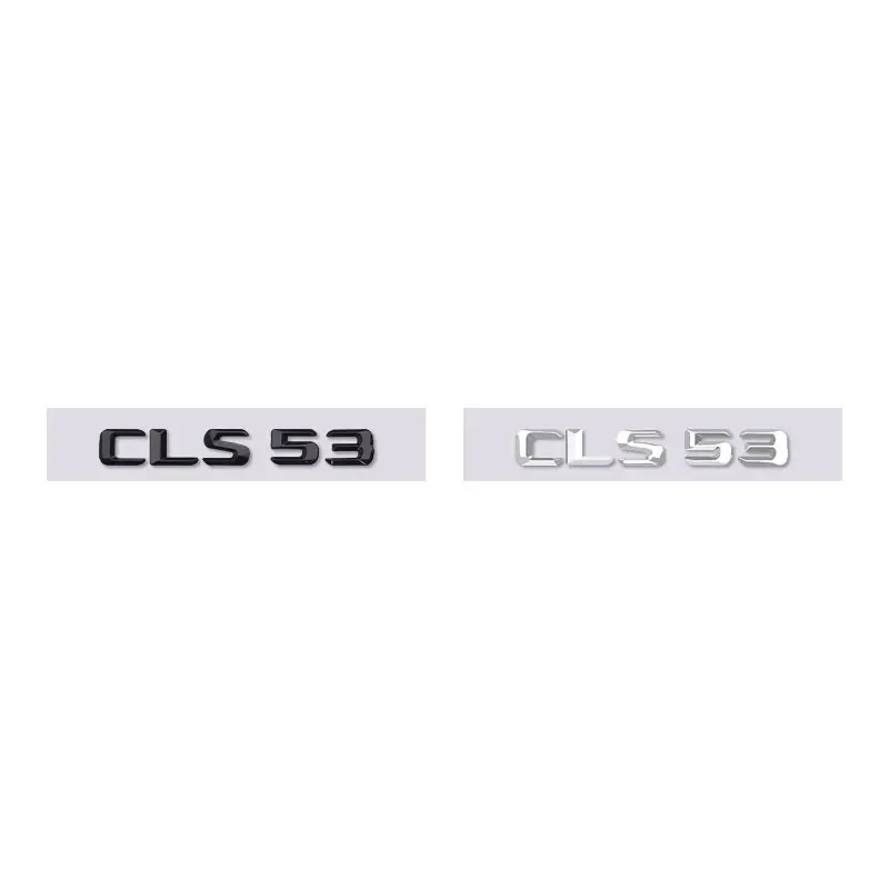 Mercedes-Benz Model Badge Sticker Set for GLK250 & SLK55 2 Mercedes-Benz Model Badge Sticker Set for GLK250 & SLK55 - Image 2