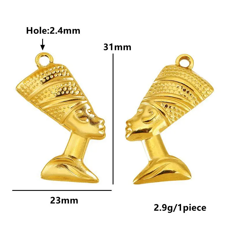 Stainless Steel Jewelry Charms Set for DIY Creations 3 Stainless Steel Jewelry Charms Set for DIY Creations - Image 3