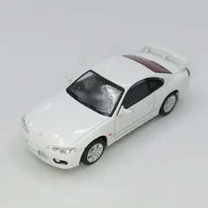 Silver Nissan Silvia S15 Model 1/64 Scale 13 S680fb986838f4ac9ab5e6bb245ca7be3F 1