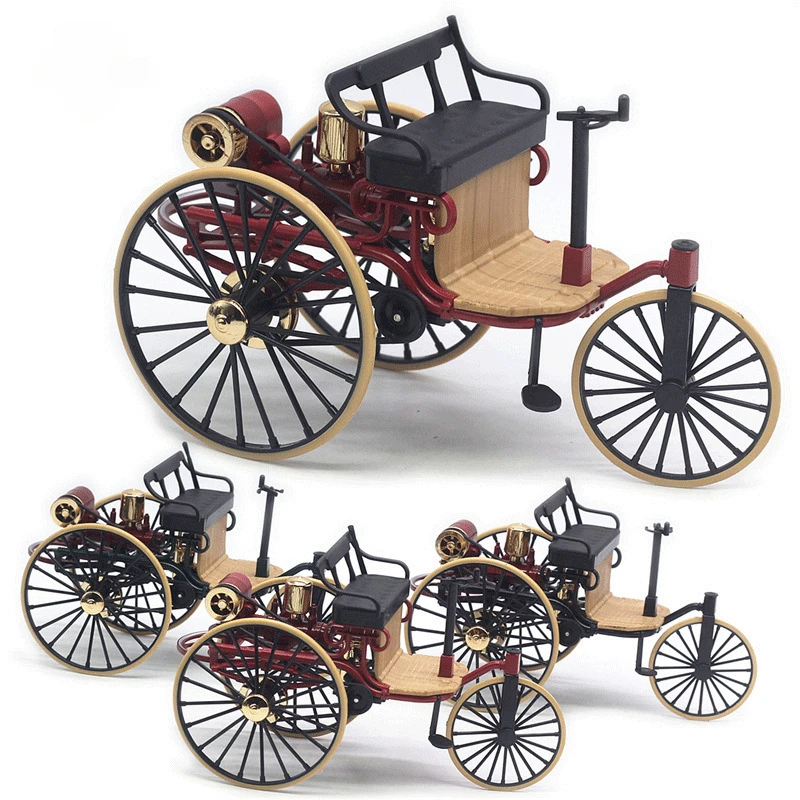 Vintage 1886 Benz Tricycle Model by Maisto 1 Vintage 1886 Benz Tricycle Model by Maisto