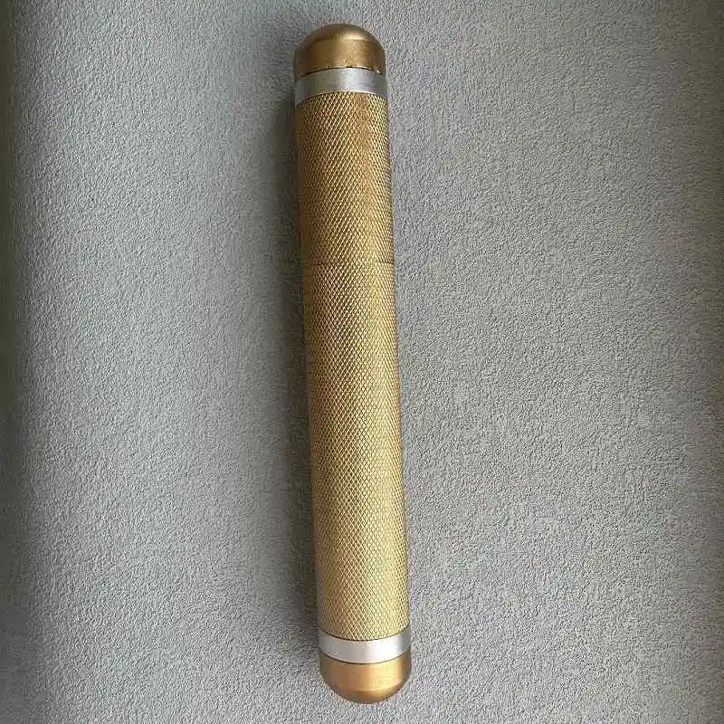 Portable Stainless Steel Cigar Holder in Leather 5 Portable Stainless Steel Cigar Holder in Leather - Image 5