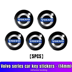 Mercedes 14mm Car Key Emblem Stickers for Mercedes 12 S683f713dd21d4b8db1c6326e0ccd1b421