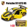 Vivid Yellow Porsche 911 GT3 RS Die-Cast Model