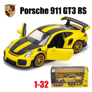 Vivid Yellow Porsche 911 GT3 RS Die-Cast Model
