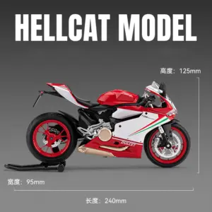 Ducati 1199 Panigale R Diecast Model Replica 12 S6852e86ff8414f5783fe6a66008dc201b