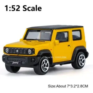 Vibrant Yellow Suzuki Jimny 1:52 Scale Model 18 S685b061d2751484cb0b6ffb91f02946aN 3
