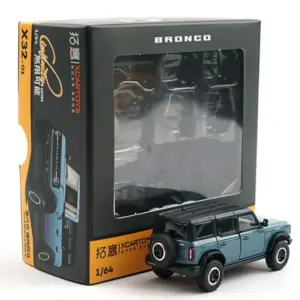 Miniature 1/64 Scale Ford Bronco Model in Blue 8 S686220d798b042afb0b955765fa232c3U