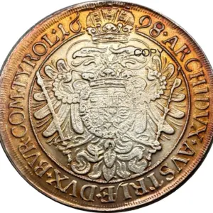Austrian Empire 1698 Thaler Replica Coin 10 S68648a9587614c35b63c3263fd7c1063V