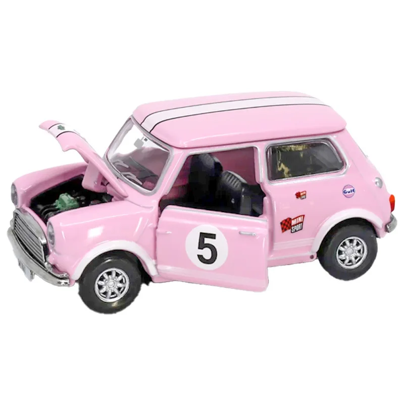 Pink Mini Cooper Mk1 Diecast Model 1:50 Scale 5 Pink Mini Cooper Mk1 Diecast Model 1:50 Scale - Image 5