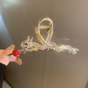 Chinese Zodiac Dragon Hair Clip in Gold Tone 17 S68bd6ccbb26c4d2ea545ab94d8907f4eN