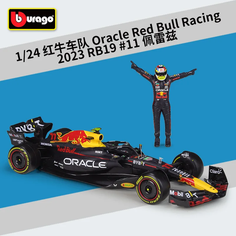 Red Bull RB19 1:24 Diecast F1 Car Model 5 Red Bull RB19 1:24 Diecast F1 Car Model - Image 5
