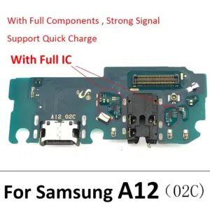 Samsung A12 Flex Cable Replacement for A125/A127 7 S68bf0b7083fd4df7af8ab5970b0139f0h