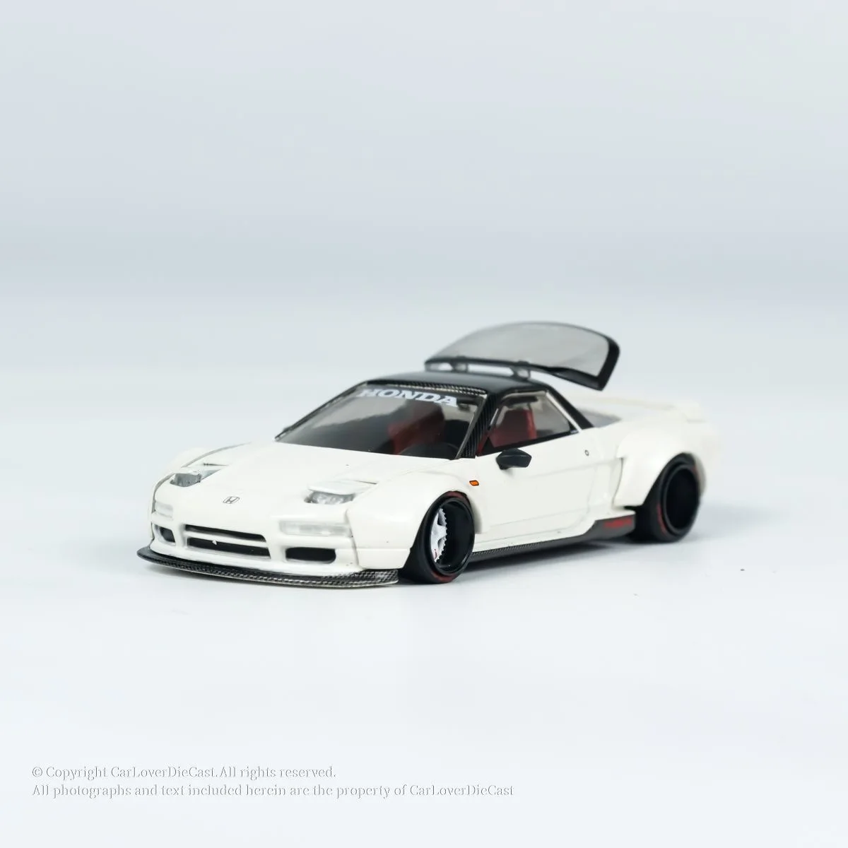 White Honda NSX NA1 Diecast Model 1:64 Scale 5 White Honda NSX NA1 Diecast Model 1:64 Scale - Image 5