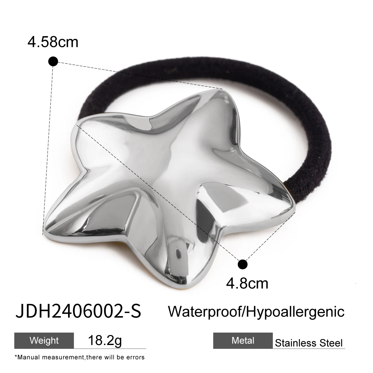 Stainless Steel Abstract Dome Hair Accessory 10 Stainless Steel Abstract Dome Hair Accessory - Image 10