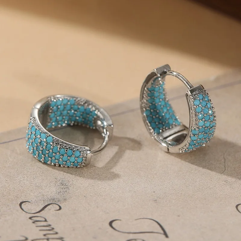 Elegant Silver and Purple Earrings for Women 6 Elegant Silver and Purple Earrings for Women - Image 6