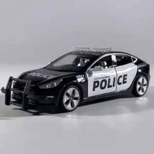 1:32 Scale Police Model Car with Lights 10 S68c8aaa9f2864ba7b0cb262f9de650cfL